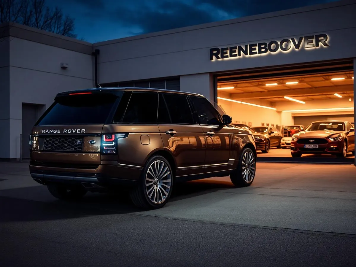 Range Rover Vogue at RoverX independent specialist Sydney